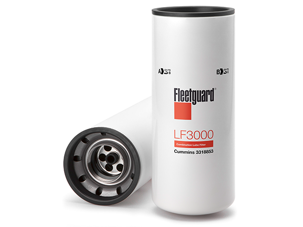 Fleetguard LF3000 Oil Filter | StrataPore Full-Flow+Bypass Lube Filter for Cummins Heavy-Duty Engines
